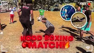 HOOD BOXING MATCH|WINNER GET $700😵‍💫🥊💥(THINGS WENT LEFT 🚔🚨)