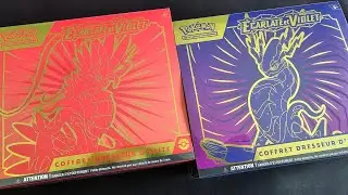 Ouverture de la nouvelle série Pokémon ECARLATE et Violet ! Double ETB !