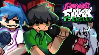 (mic to mic) mod Friday night funkin' vs chilly demo. A preliminary example of this mod