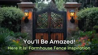 Farmhouse Fence Styles That Turn an Ordinary Garden Into Something Extraordinary!