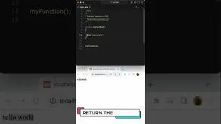PHP Function Declaration Made Easy shorts #php #coding #function #tutorial