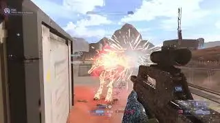 [37] Halo Infinite Multiplayer - Firefight: King of the Hill on Oasis IV (4K 60fps)