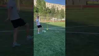 THE VIDEO IS ALREADY ON THE CHANNEL!☝️ #football #footballshorts #footballskills