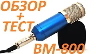 Обзор микрофона BM 800 + тест
