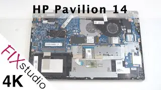 HP Pavilion 14 2021 - disassemble [4k]