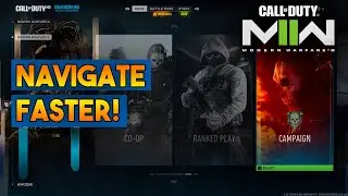 Easiest way to navigate MW2 horrible menu! (Campaign, Multiplayer, etc)