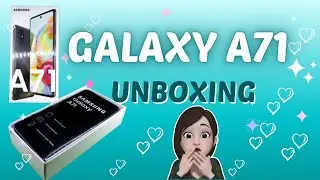 UNBOXING Galaxy A71 - MEU NOVO CELULAR DA SAMSUNG | Susy Wilkinson