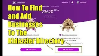 How To Find and Add Businesses To The Kidazzler Directory