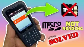 JioPhone Prima 4G Memory Card not reading issue solved