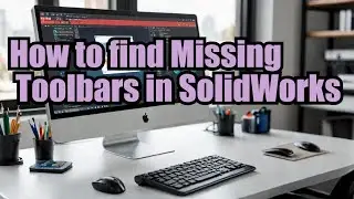 How to Find Missing Command Manager & Toolbar in SolidWorks