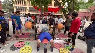 Mene lagai sabse heavy bench press competition me