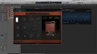 Logic Pro X Hammond B3 Organ | Rotor Cabinet Page