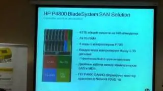 HP P4800 Blade System  SAN Solution