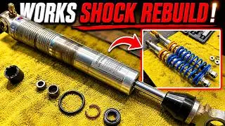 Works Performance Shock Rebuild DIY | Suzuki LT250R Restoration Part 7