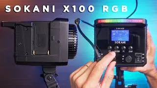 Sokani X100 RGB - An EXCELLENT COB Light