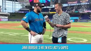 JAKE BURGER POST-GAME VS. NYM (7/21/24)