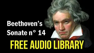 🎶 Beethoven Sonate n14 [classical music for studying] no copyright music relaxing and meditation