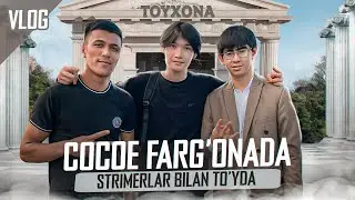 🤩 COCOE FARG’ONADA //🔥 STRIMERLAR BILAN TO’YDA !!! - FUL VLOG