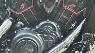 Pig spit is tha shiznit! #motorcyclecleaning #motorcycles #indianscout