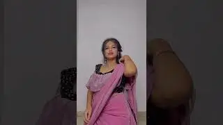 #shorts Saree Love 🙈💕 | Beautiful Mirror Work Saree Styling ✨#sareelove #sareestyling #shortvideo