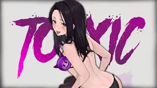 Nightcore - Toxic (Rock Version) (Lyrics)