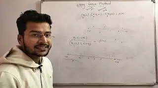 Wavy Curve Method || Sign of Polynomial Expression in different Intervals