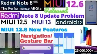 MIUI 12.6 Update Released | Redmi Note 8 2021 Launch | Redmi Note 8 Update Problem | Tamil