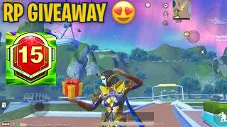 RP GIVEAWAY 🎁 | PUBG MOBILE