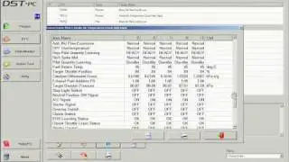 DENSO DST-PC / DENSO-C Trouble Codes & Multiple Freeze Frame Data Avensis 2AD-FHV 2009  DENSO