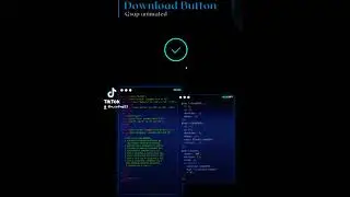 download button animation by using html and CSS code for beginners #button #htmlandcss #shorts