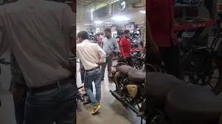 Royal Enfield Showroom  #short  #shorts  #bullet  #bulletlover ❤️🔥