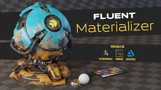 Fluent : Materializer - Procedural texture - Blender add-on