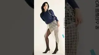 Twice Mina black stockings