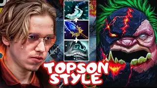 Topson Style Pudge Mid Gameplay 7.39d