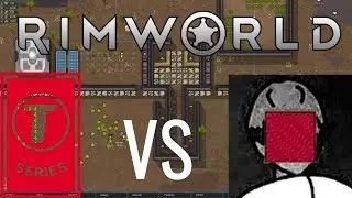 Pewdiepie vs T-series Explained in Rimworld