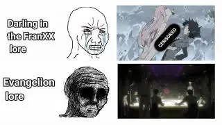 Evangelion lore vs Darling in the FranXX lore