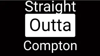 Straight outta compton: A live conversation.
