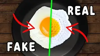Fried Egg Crochet Pattern 🍳