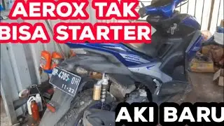 Penyebab Aerox tidak bisa distarter