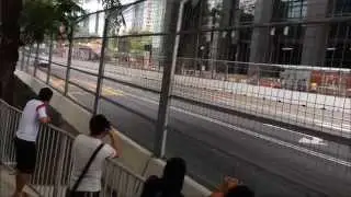 Nice and loud V8 Supercars fly by at Jalan Ampang, KL