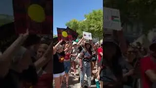 Australia Day Rally-Perth #indigenous #freepalestine #palestine #australia