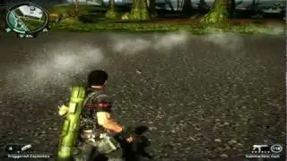 Just Cause 2 - rocket glitch