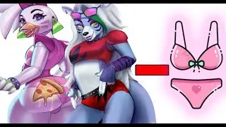 SKYGIRL FNF➖  ALL CLOTHES = ❓❓❓(Fnaf animation, 