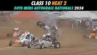 2024 Mens National Autograss Championships, Class 10 Heat 2 (ALL RACES) Yorkshire Dales
