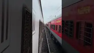 Two trains passing | Awesome view