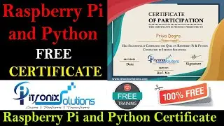 Raspberry Pi and Python Free Certificate - 