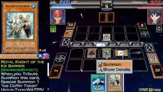 Yu-Gi-Oh! 5D's Tag Force 4 Ice Barrier vs Flamvell