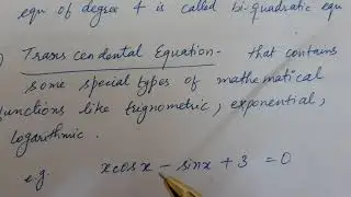 Numerical Methods | Linear and Non-Linear Equations