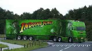 Truckstar Festival 2023 Truckshow with Scania V8,  DAF, Volvo, Mercedes  open pipes sound Part 1