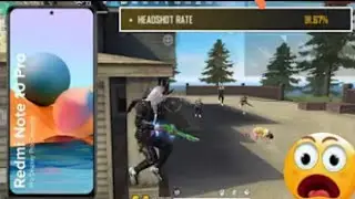 REDMI NOTE 10 PRO FREE FIRE TEST🔥||120HZ😍||732G🥵||90 FPS🤯||LAG? HEAT?